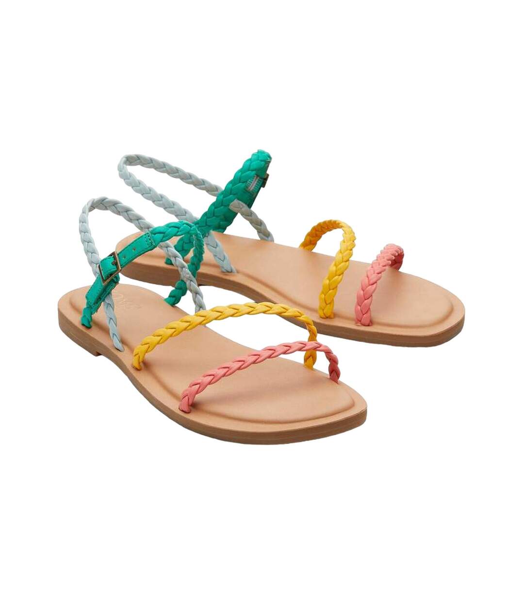 Womens/ladies Kira Sandals Multicoloured Toms-1