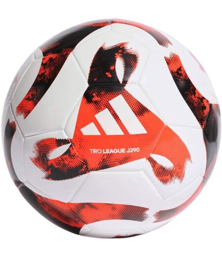 Ballon De Foot Tiro League J350 Taille 5 Blanc Noir Rouge Adidas