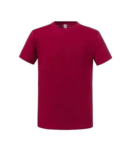 T-shirt Essential Homme Bordeaux Jerzees