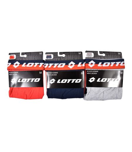 Boxer homme LOTTO - Pack de 3