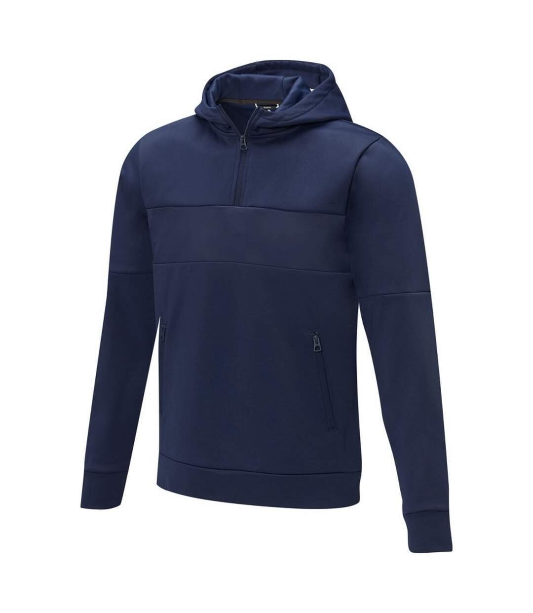 Mens sayan half zip hoodie navy Elevate Life-3