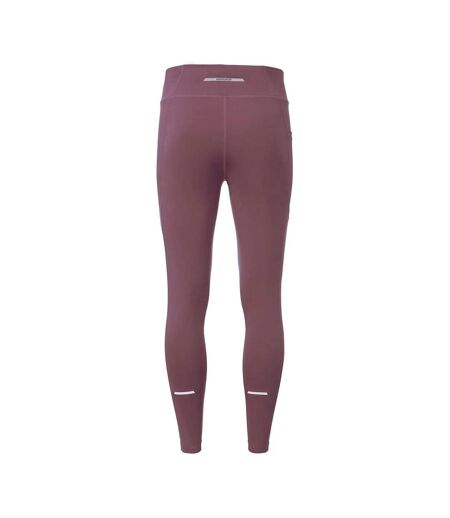 Collants De Course Motif/style Logo Femme Marron Rose Karrimor
