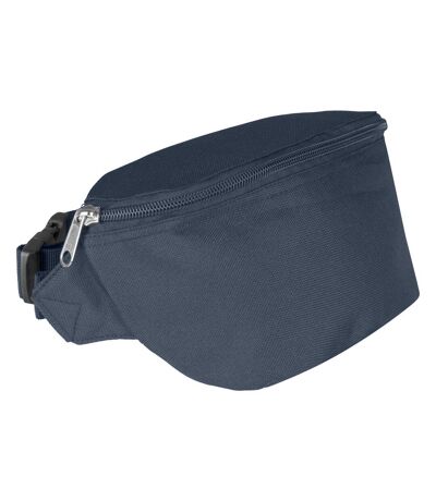 Build Your Brand Fanny Pack (Navy) (One Size)