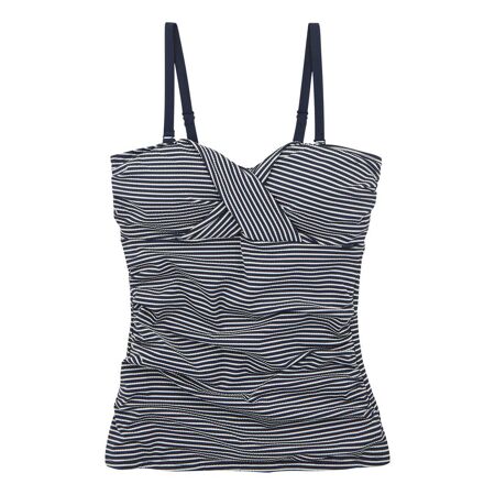 Haut de tankini aceana femme bleu marine / blanc Regatta