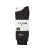 6 pairs Mens FiveG Plain Trouser Socks made with Fairtrade Cotton-2