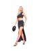 Jupe Longue Femme Anthracite Missy Empire-4
