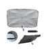 Bayang sun shade folding umbrella one size black/silver MidOcean-2