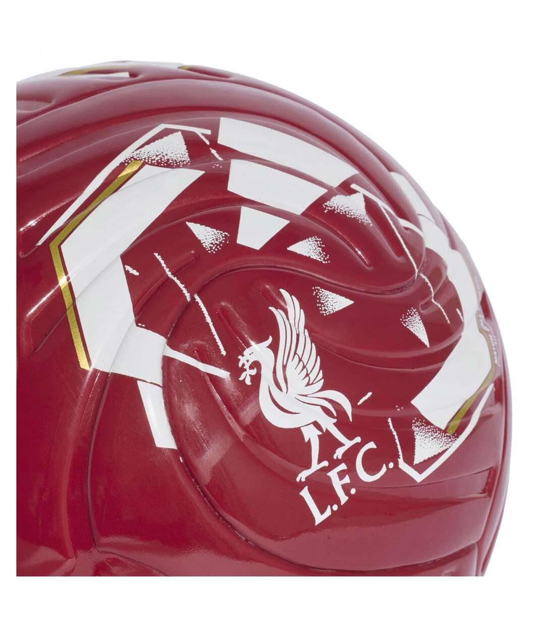 Ballon De Foot Motif/style Liverpool Fc Club Taille 1 Rouge Blanc Adidas-4