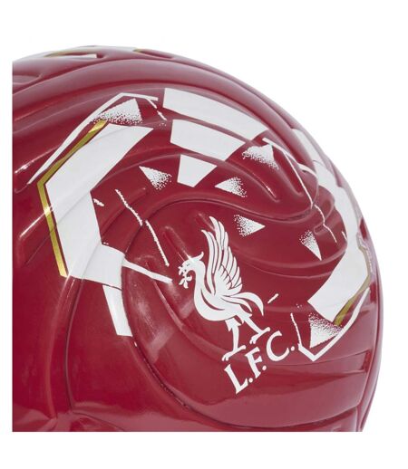Ballon De Foot Motif/style Liverpool Fc Club Taille 1 Rouge Blanc Adidas
