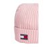 Bonnet Motif/style Logo Et Drapeau Rose Tommy Jeans-4