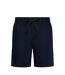 Mens cotton linen shorts dark navy Lyle & Scott