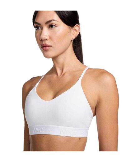 Brassière De Sport Indy Femme Blanc Nike