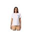 T-shirt Motif/style Graphique Rolling Bend Femme Blanc Columbia-1