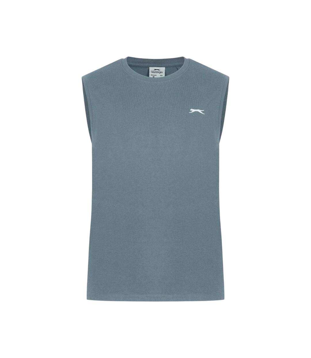 Débardeur Motif/style Logo Homme Bleu Foncé Slazenger-1