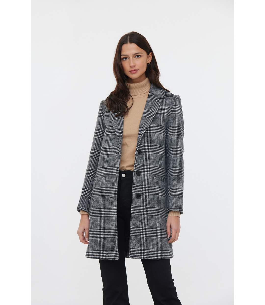 Manteau manches longues polyester regular FIDA-1