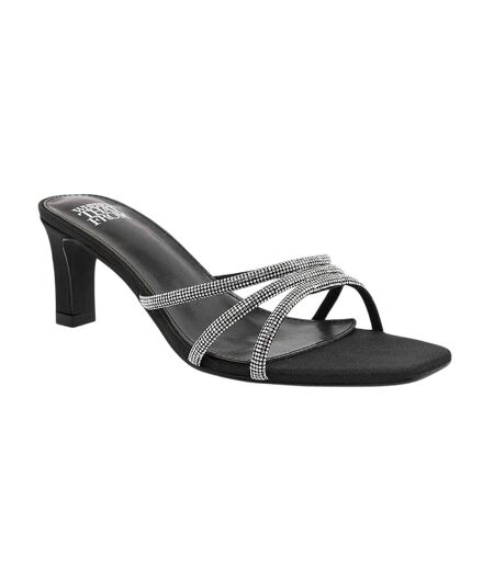 Sandales Mules Femme Noir Where´s That From