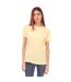 T-shirt femme jaune Boss-1