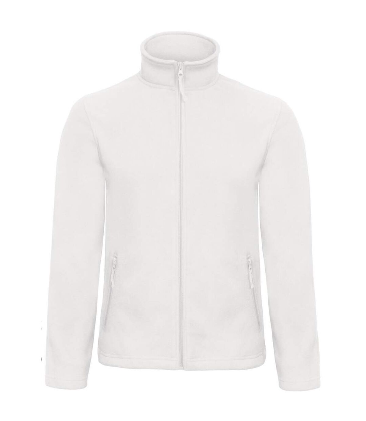 B&C Collection Mens ID 501 Microfleece Jacket (White)
