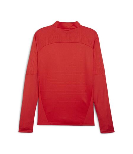Sweat rouge homme puma teamfinal