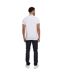 Mens Tarquin Polo Shirt White Crosshatch-3