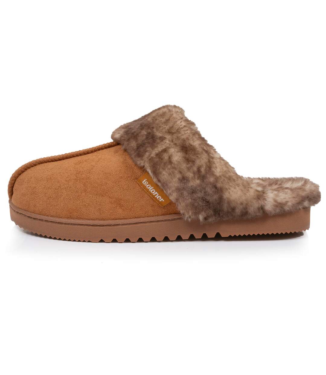 Isotoner Chaussons Mules femme suéfine, chauds-4