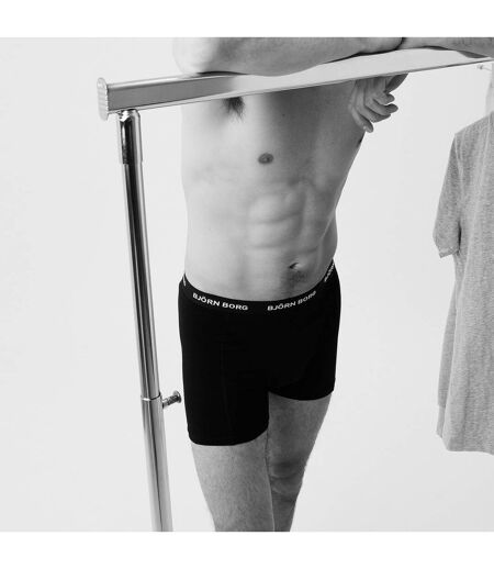 3 Pack Mens Designer Band Sports Performance Boxer Shorts