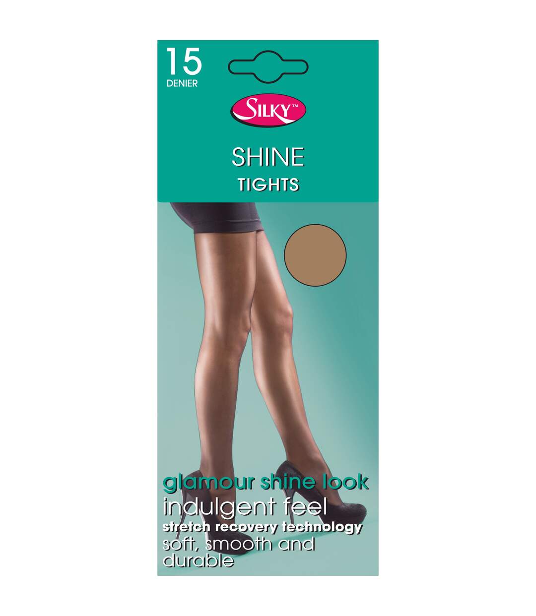 Shine collants 1 paire femme chair Silky-1