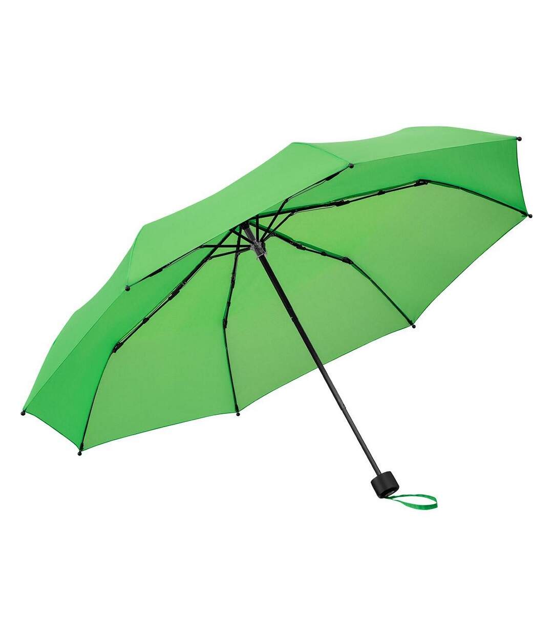 Childrens/kids Stick Umbrella One Size Light Green Fare-2