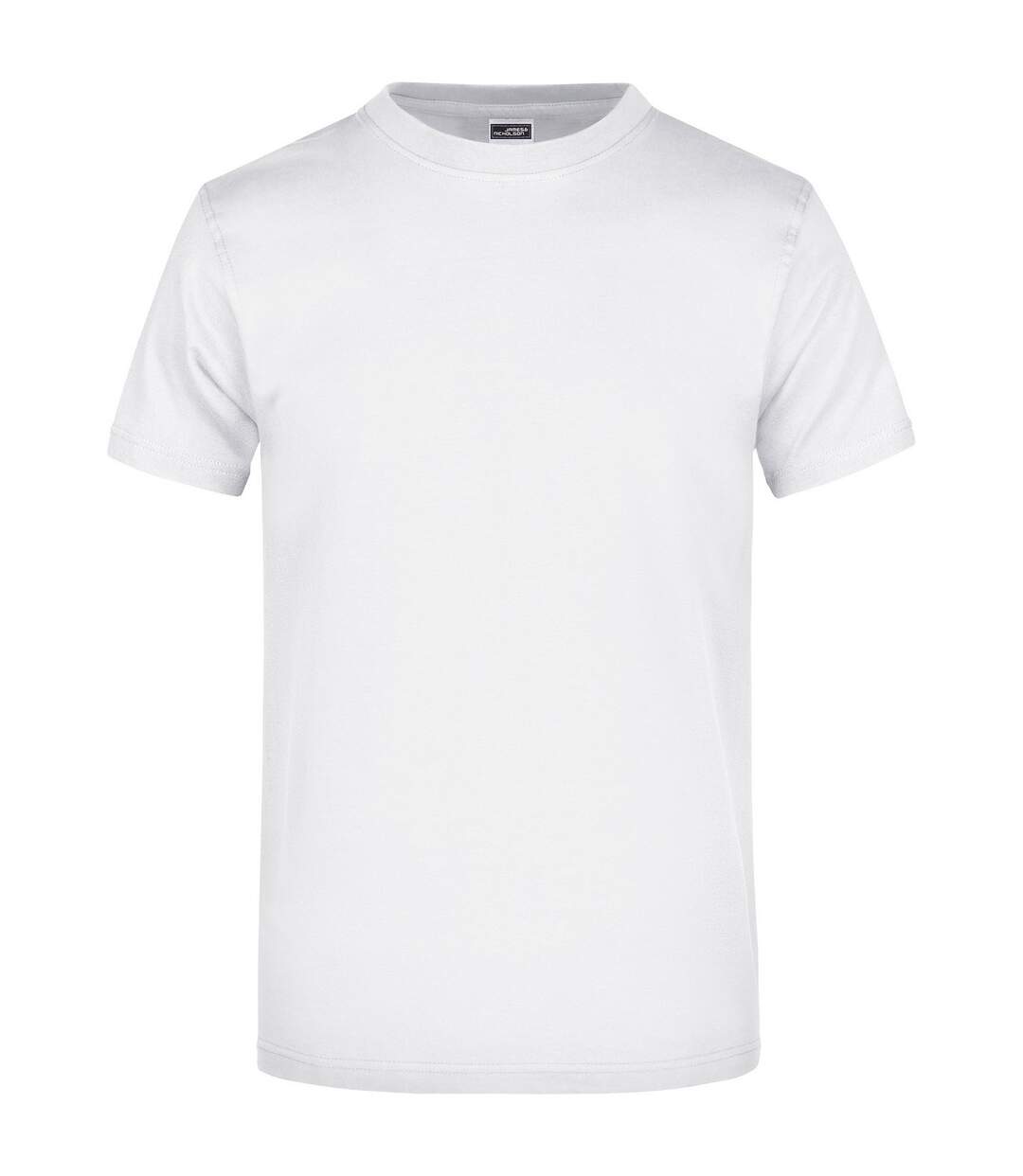T-shirt Adulte Blanc James And Nicholson-1