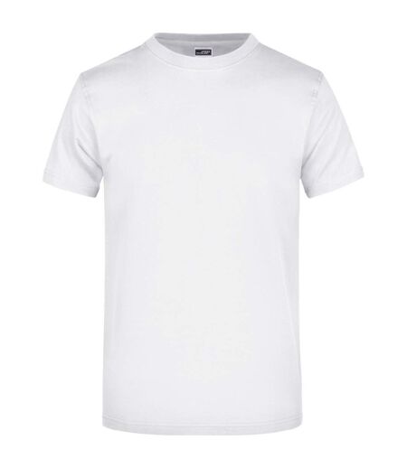 T-shirt Adulte Blanc James And Nicholson