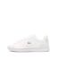 Baskets blanches femme lacoste carnaby set 224-1