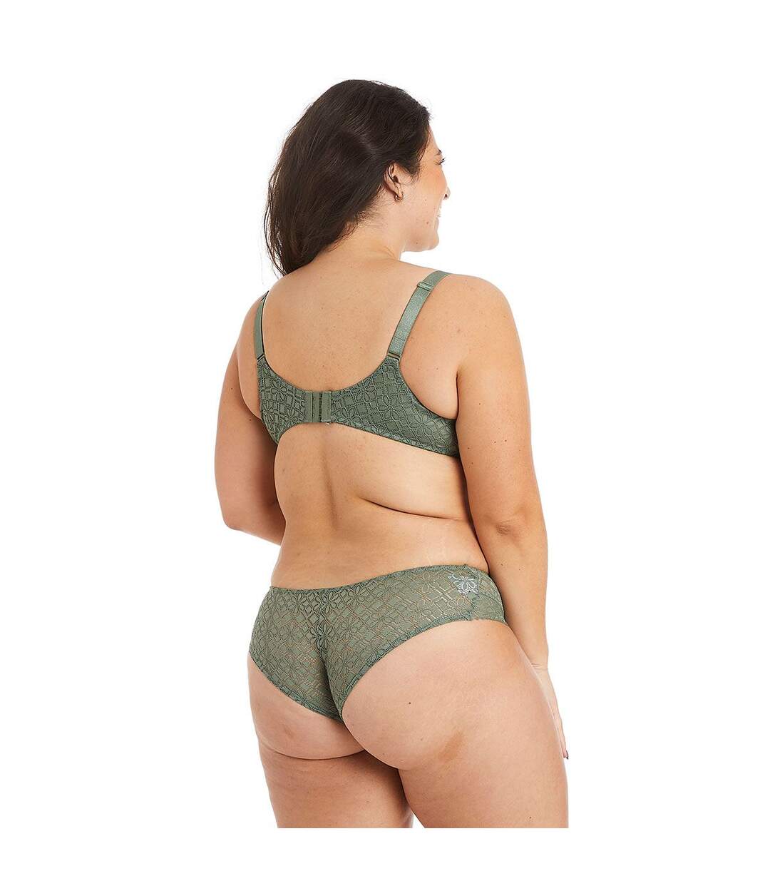 Soutien-gorge à armatures grand maintien kaki Absinthe