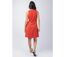Robe courte tendance MAURINE unie terracotta Coton Du Monde-4