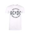 AC/DC T-shirt à emblème Back In Black pour hommes (Blanc) - UTTV945