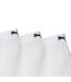 Pack of 3  Unisex adult cushioned ankle socks  white/black Puma-3