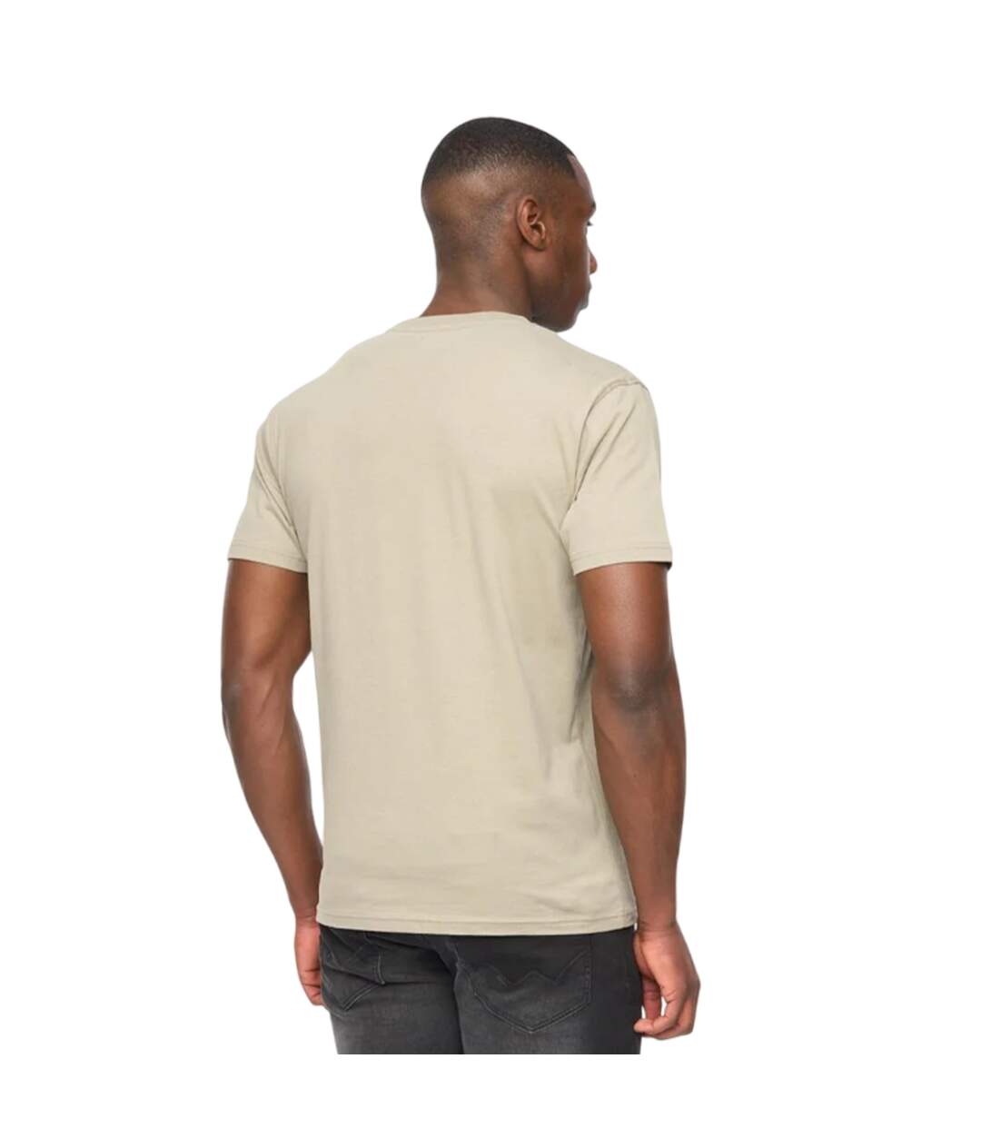 T-shirt Chamchee Homme Vert De Gris Duck And Cover-3