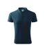 Polo Homme Bleu Marine Foncé Malfini-1