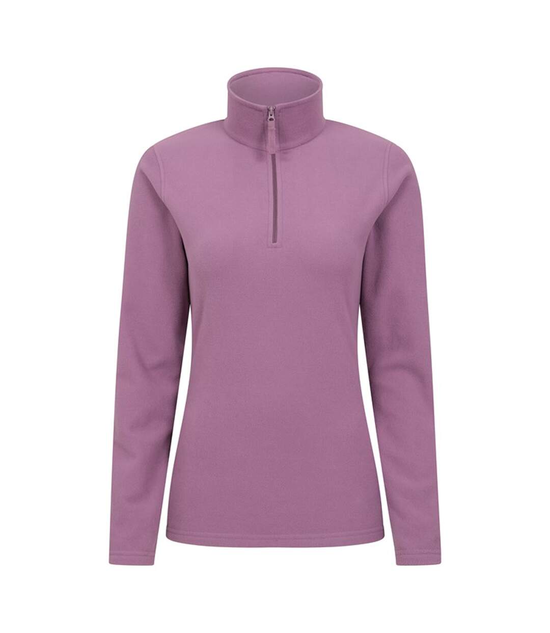Womens/ladies Camber Ii Fleece Top Dusky Purple Mountain Warehouse-1