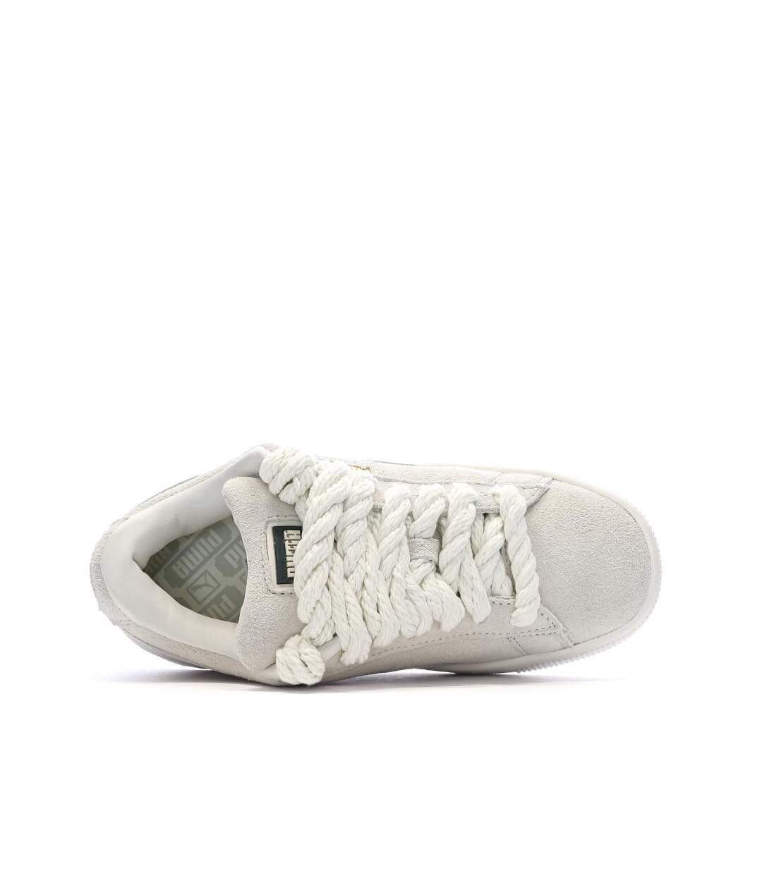 Baskets beige mixte puma suede xl rope-4