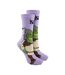 Ladies Novelty Shrek & Donkey Socks | Crew Funny Dress Socks | Shrek Gifts-1