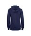 Veste À Capuche Premium Femme Bleu Marine Foncé Clique-2