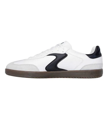 Baskets Hotshot Homme Blanc Noir Skechers