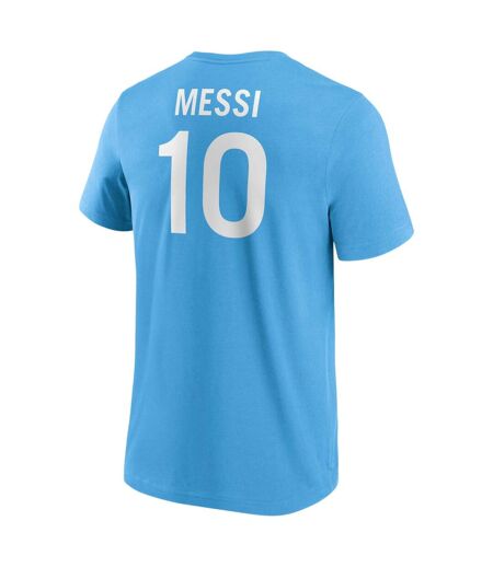 T-shirt Motif/style Imprimé Graphique Homme Bleu Argentina