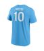 T-shirt Motif/style Imprimé Graphique Homme Bleu Argentina-2