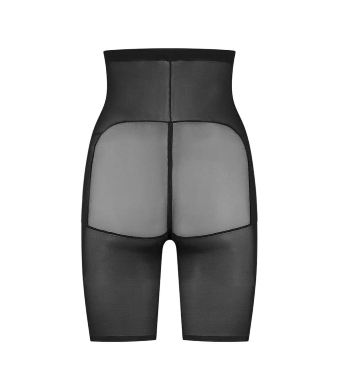 Short Gainant Motif/style Sans Coutures Femme Noir Bye Bra-3