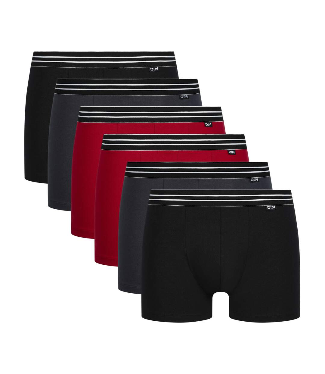 Lot de 6 Boxers Coton Respirant EcoDim-3