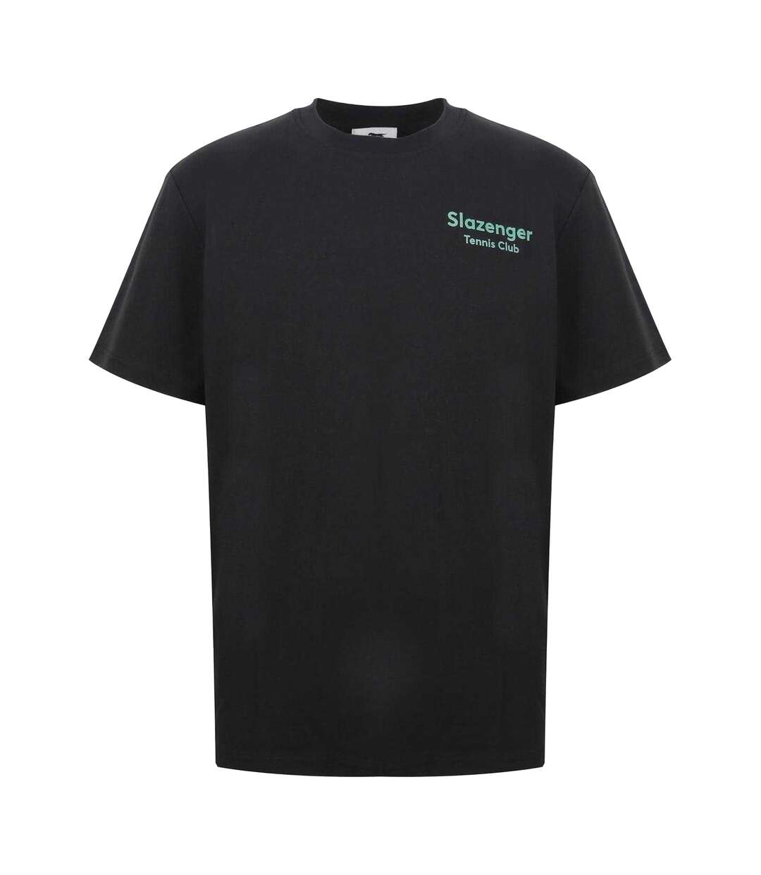 T-shirt Motif/style Imprimé Au Dos Tennis Club Homme Noir Slazenger-1
