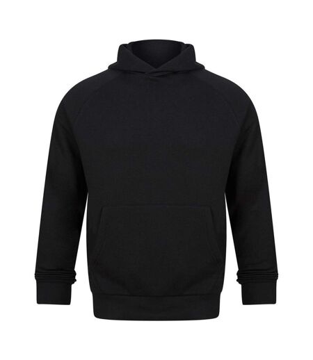 Unisex adult athleisure hoodie black Tombo