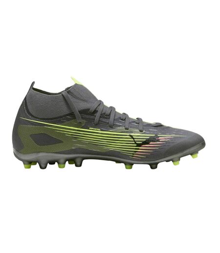 Mens Ultra 5 Match+ Firm Ground Football Boots Matted Silver Puma