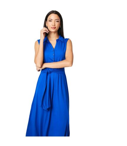 Robe mi-longue femme bleu Principles